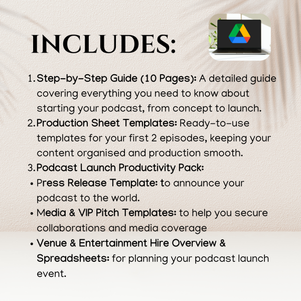 Podcast Starter Pack - Kickstart your Podcasting Journey! - Image 6