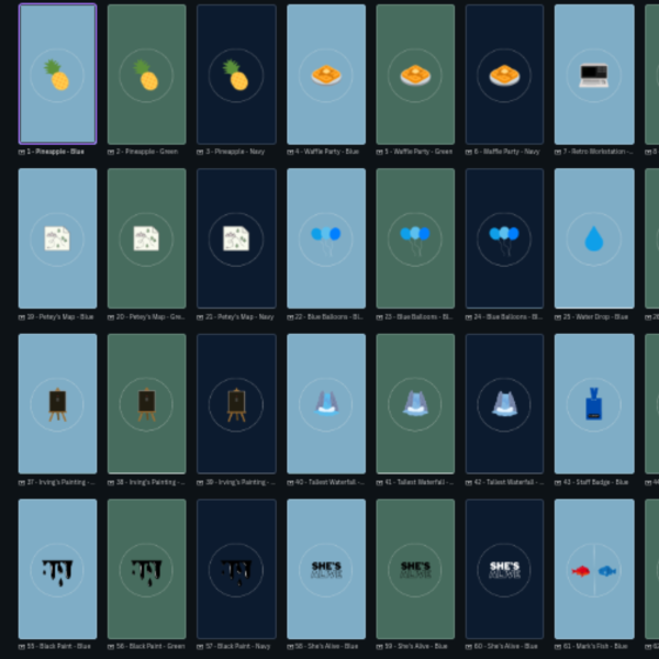Severance themed Instagram Highlights - almost 100 designs, 3 colours