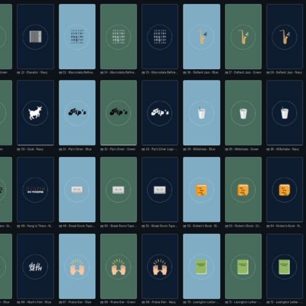 Severance themed Instagram Highlights - almost 100 designs, 3 colours