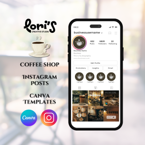 Coffee Shop Instagram Post Templates
